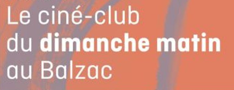 CINECLUB du DIMANCHE MATIN