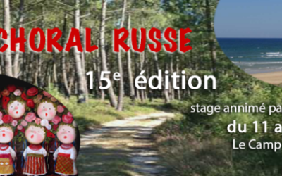 Stage de Chant Choral Russe