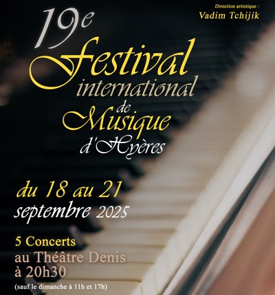 FESTIVAL D’HYERES – 19ème EDITION