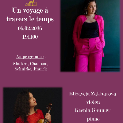 CONCERT : « Un voyage à travers les temps »