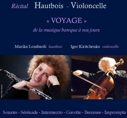 RECITAL HAUTBOIS VIOLONCELLE