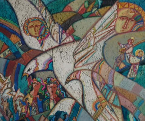 Exposition caritative d&rsquo;artistes ukrainiens