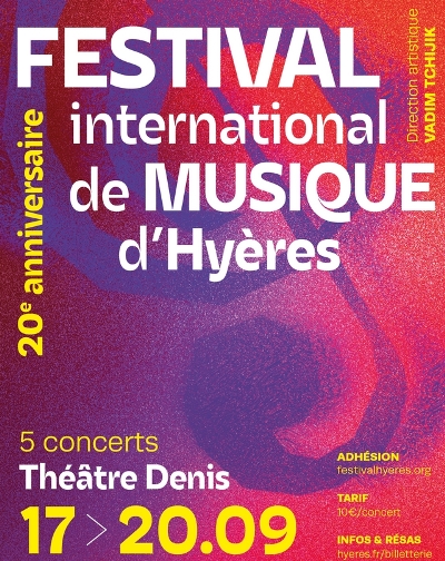 FESTIVAL d&rsquo; HYERES – 20ème édition
